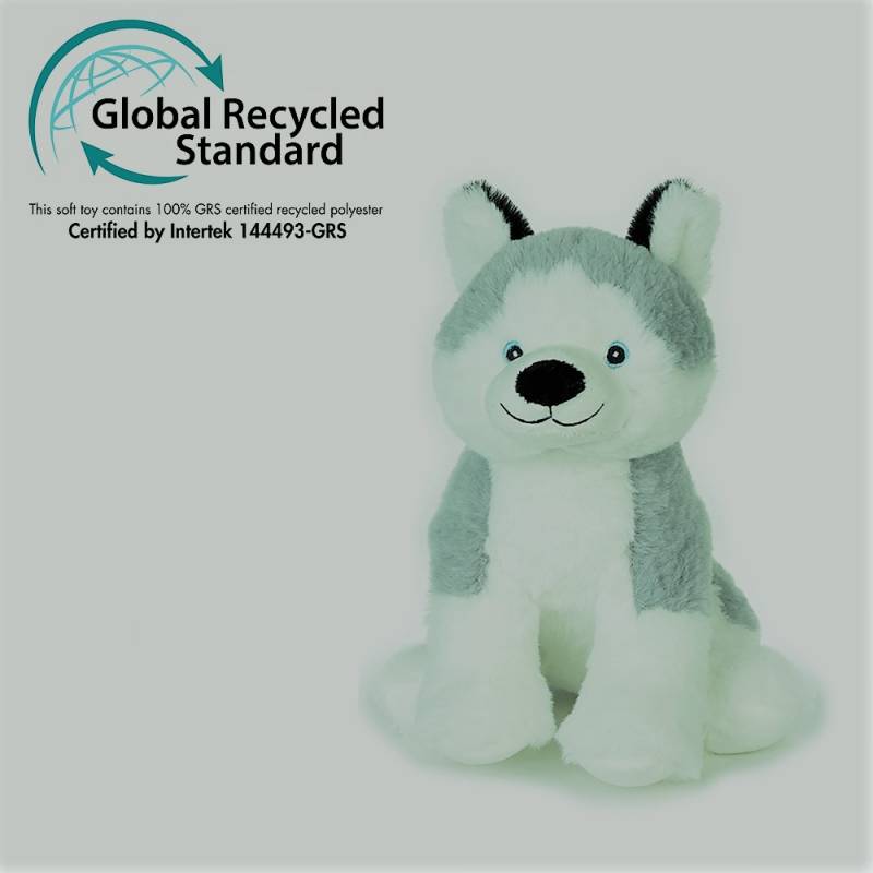 Quality Green Soft Animals Dog Husky