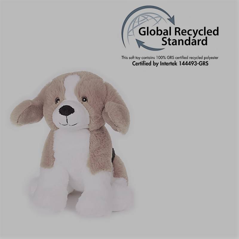 Stuffed animals  : Dog Beagle h.29 cm.& h.22 cm.PLAY ECO-PLAY GREEN Very Low Prices at Lisbon Portugal